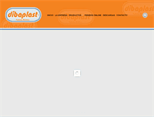 Tablet Screenshot of dibaplast.com